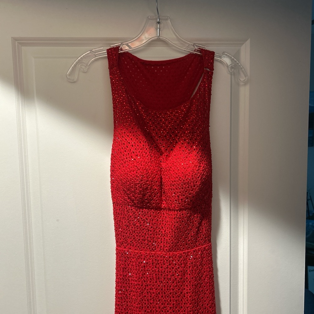 Alyce Paris Red Formal Dress